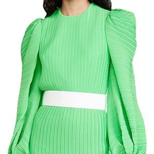 Solace London Marina Mini Dress, Bright Green, Size 4